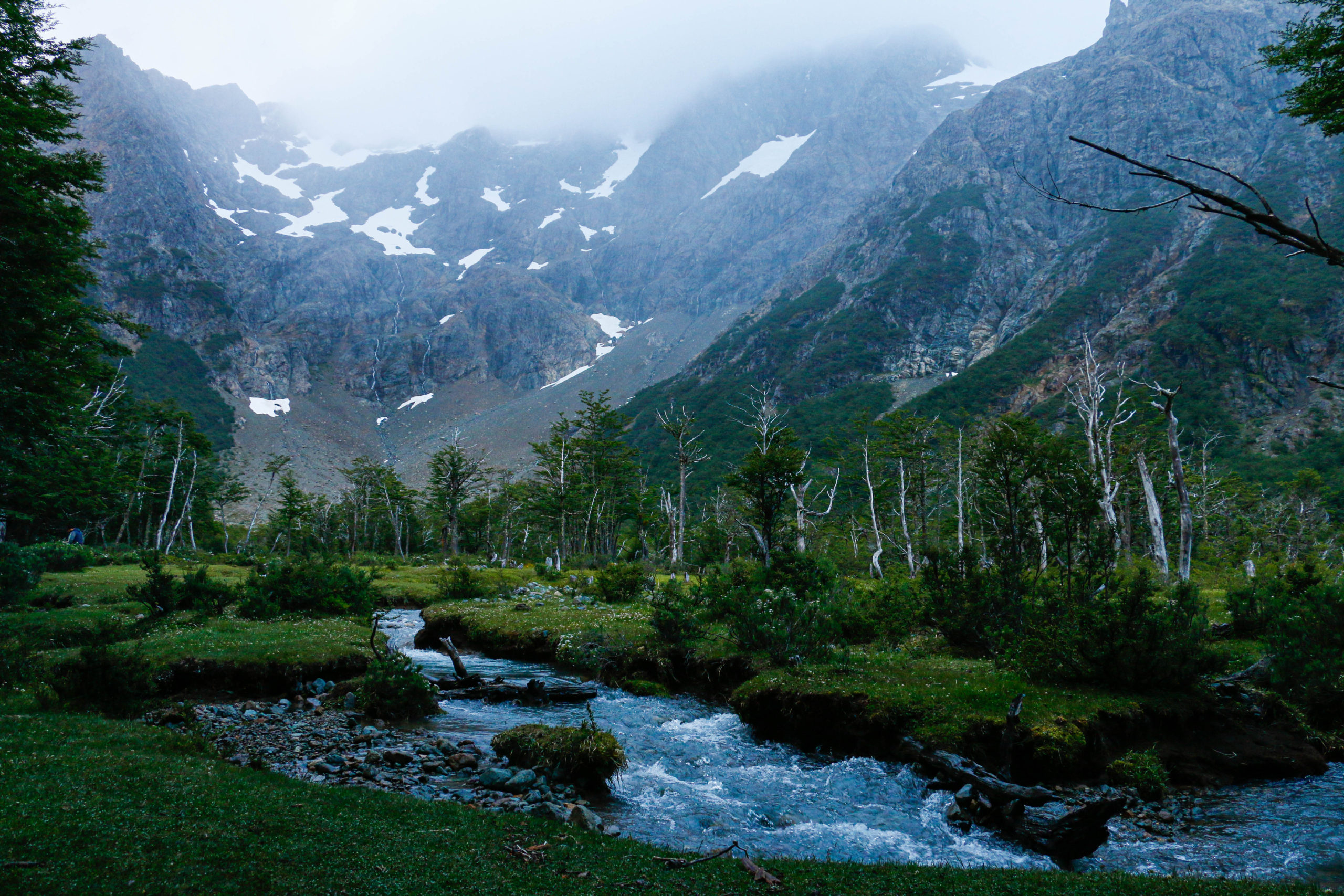 Trail Hike River Argentina Hielo Azul