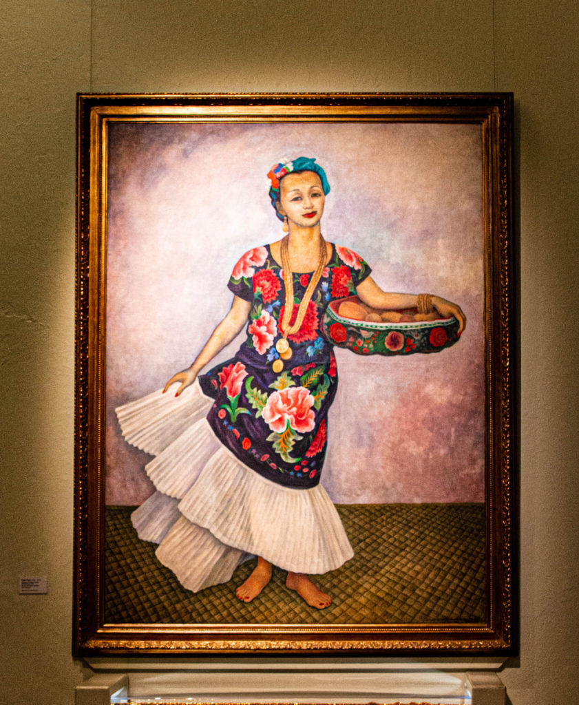 Diego Rivera painting of Dolores Olmedo at the Museo Dolores Olmedo, one of many must-visit museums in Mexico city, CDMX
